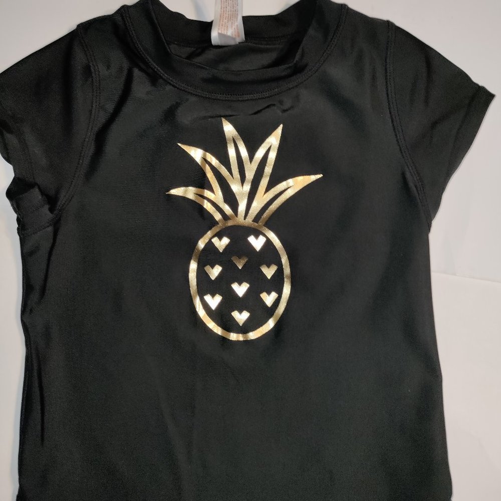 Cat & Jack - girls Short Sleeve Tee Pineapple Print  NWOT